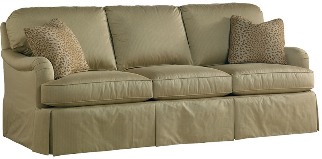 sherrill furniture leather sofa