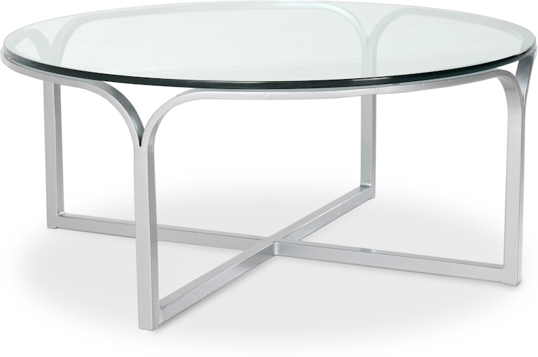 Charleston Forge Wave Wave 36" Round Cocktail Table 7901