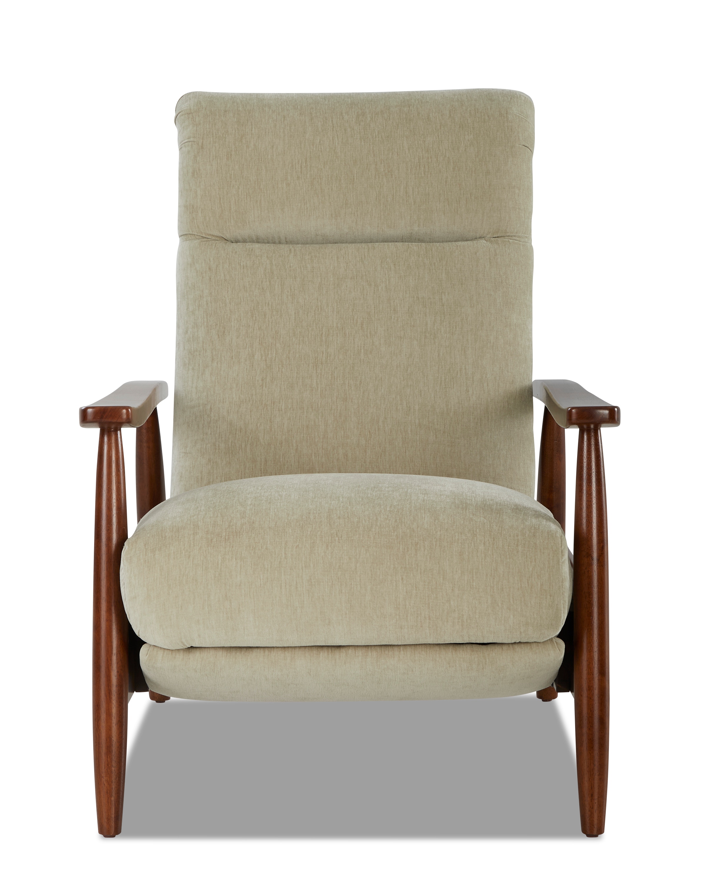 recliner chair with wooden legs