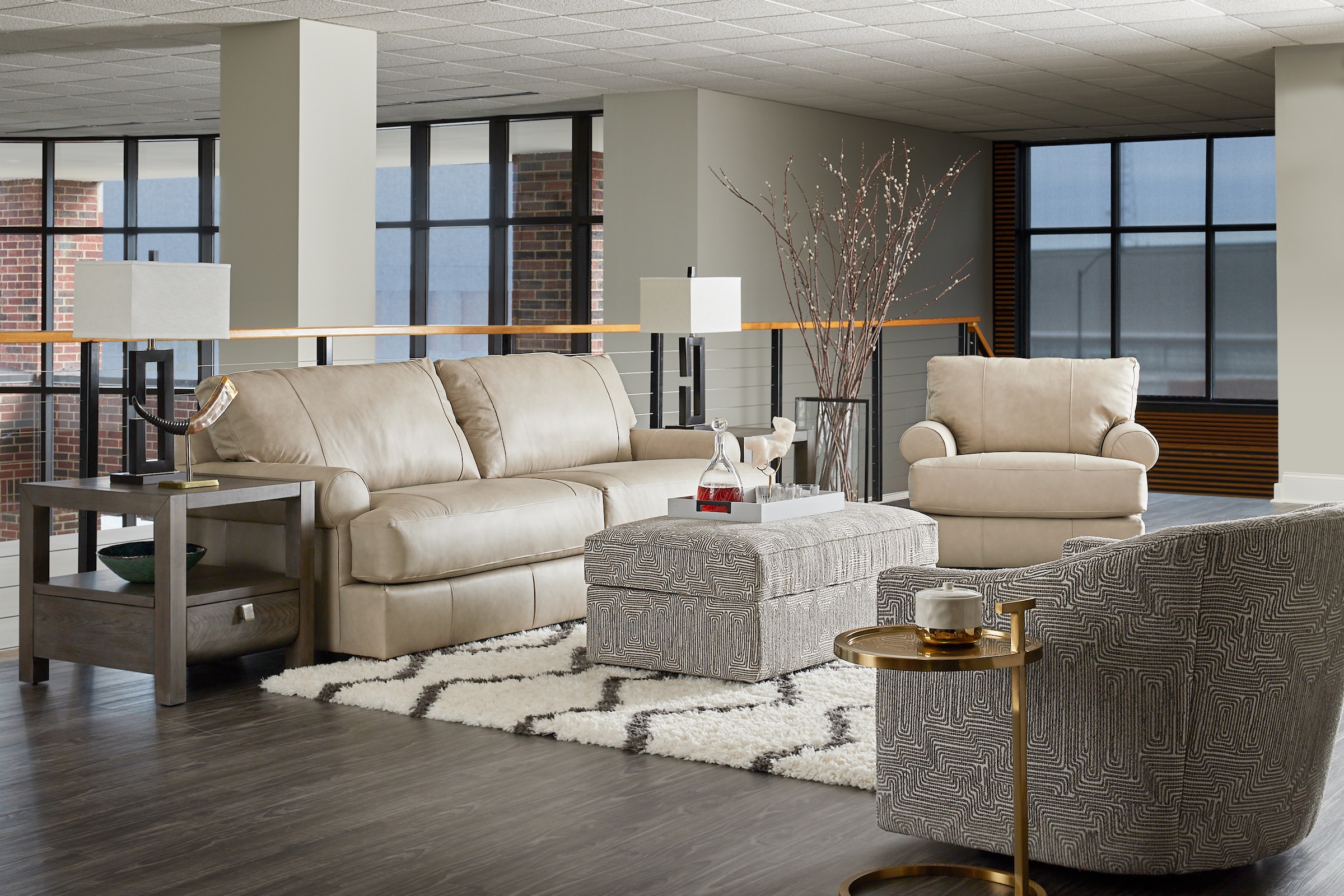 Klaussner Living Room Gaylord Sofa LE24000 S Klaussner Home