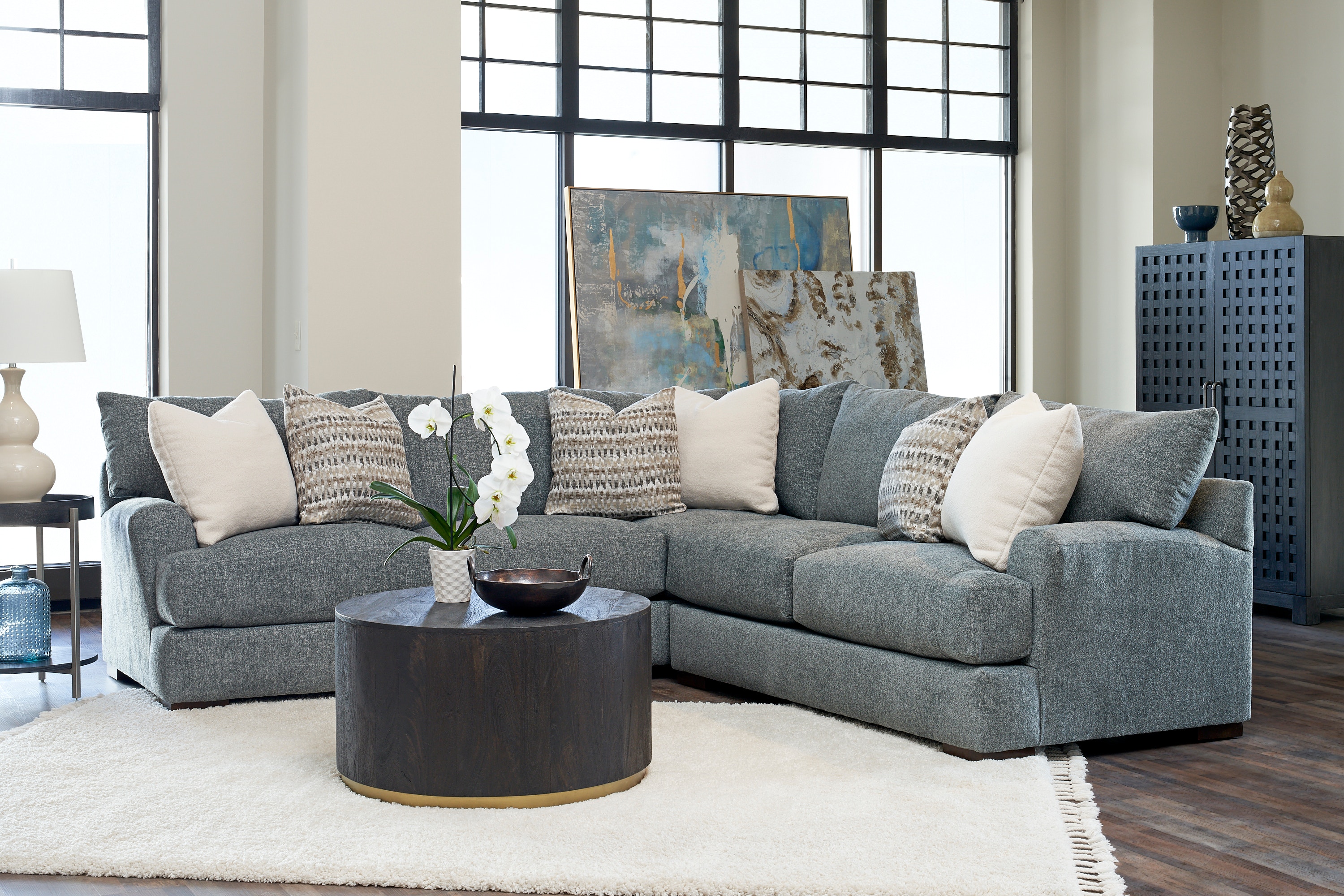 Klaussner Living Room Gunner Sectional KE11400SECT Klaussner Home