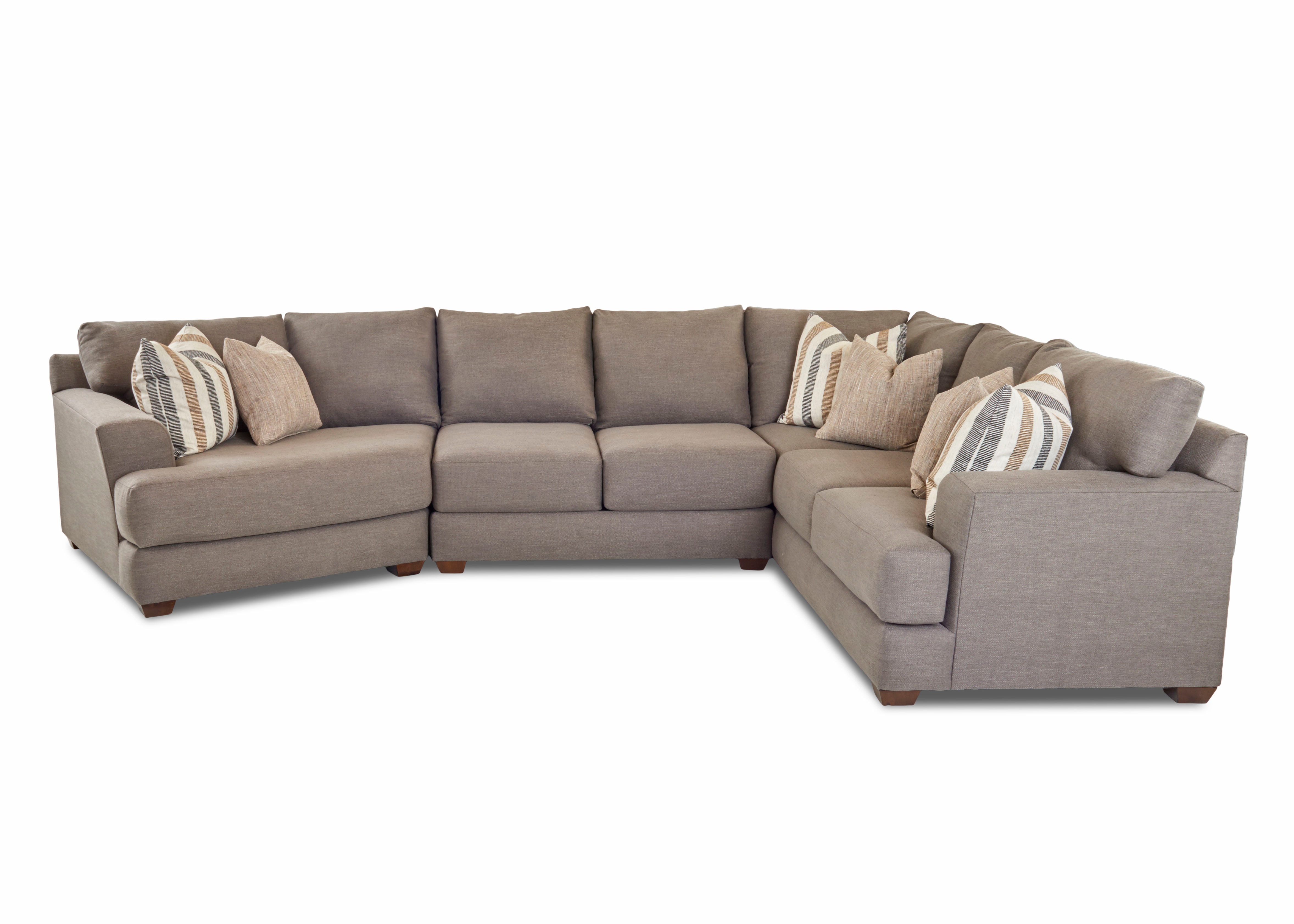 Klaussner Living Room Lambert K68900 Sect Patrick Furniture