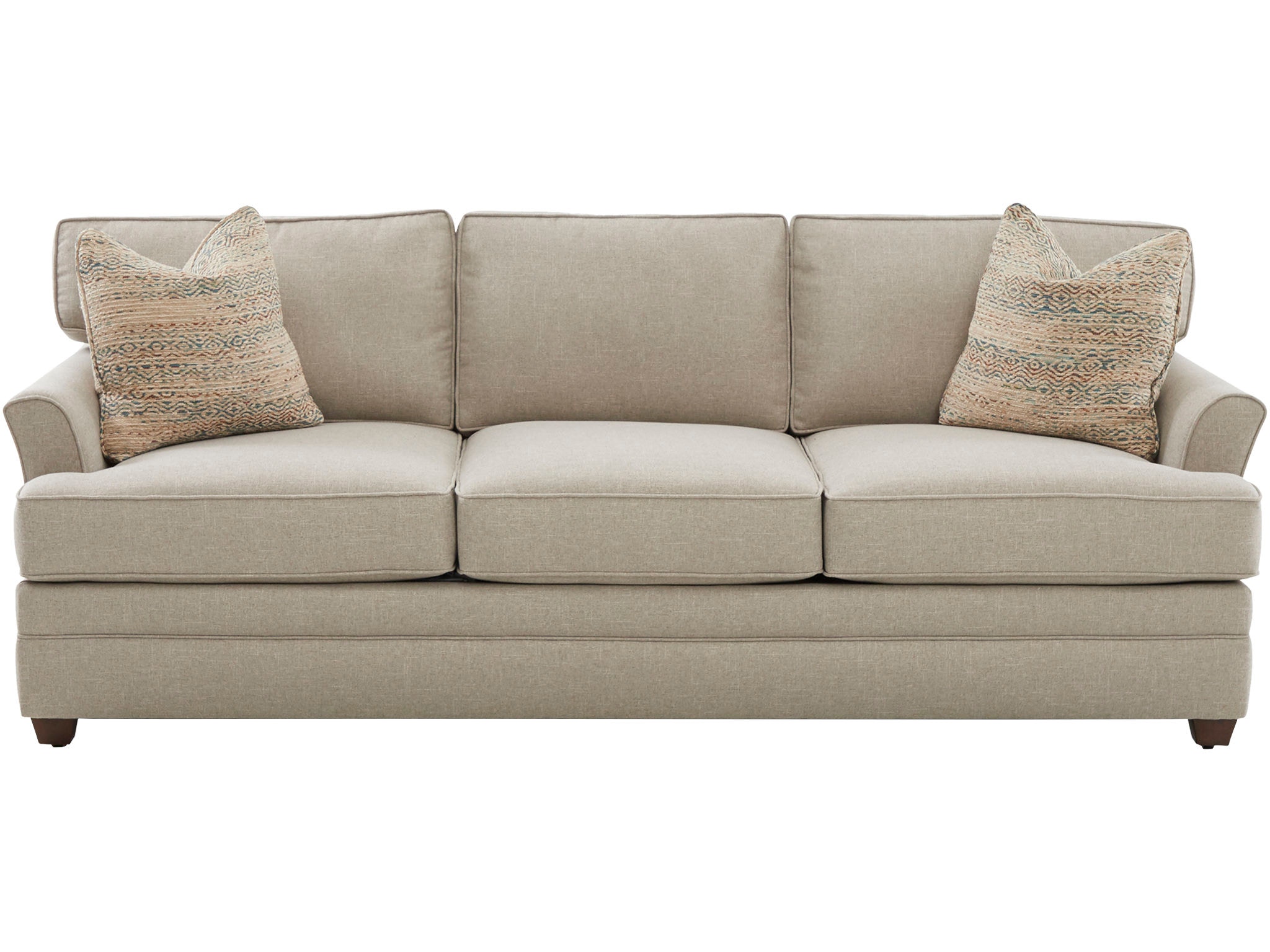 Klaussner Living Room Living Your Way Flair Arm Sofa K8222 S