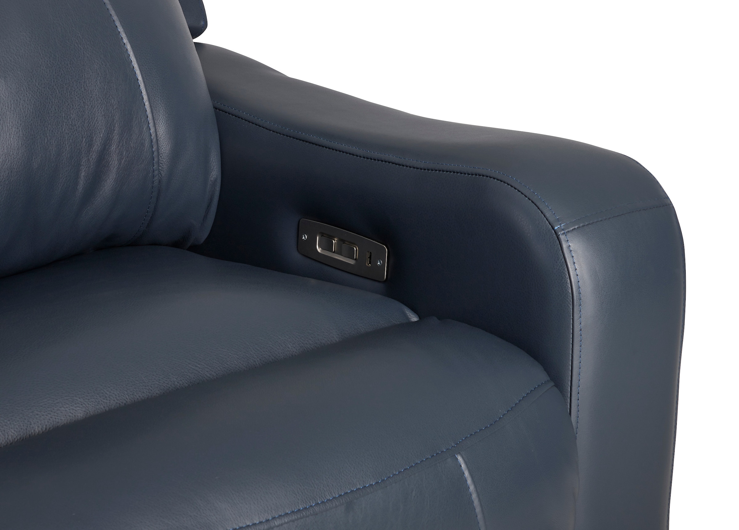 Klaussner Living Room Furniture Halifax Sofa LV817037 PWRS Klaussner