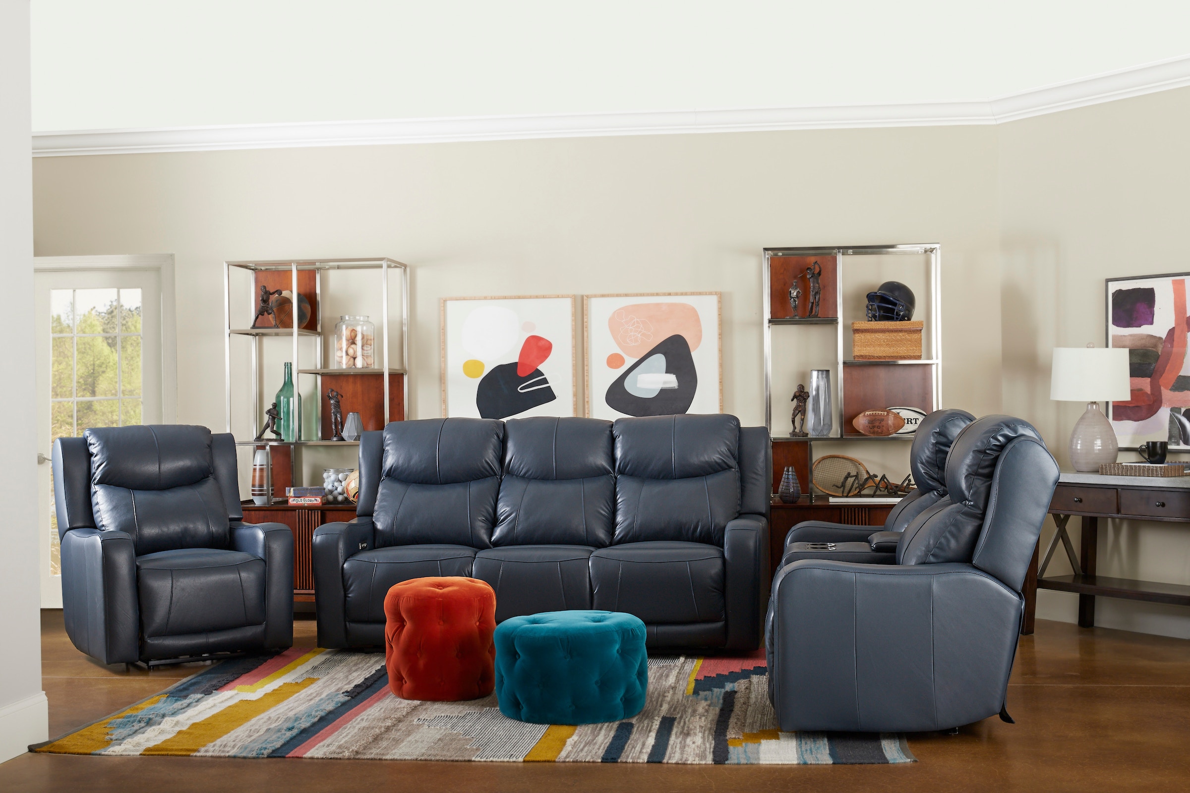 Klaussner Living Room Furniture Halifax Sofa LV817037 PWRS Klaussner