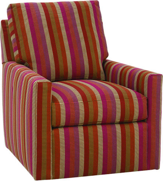 Rowe Living Room Norah Swivel Chair N690 016 Aaron S Fine