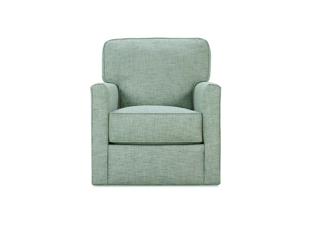 Rowe Living Room Evan Swivel Chair P340016 Hickory Furniture Mart