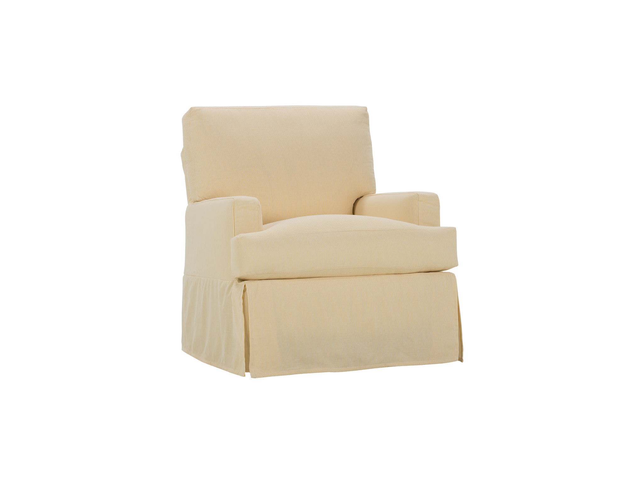 Narrow swivel online recliner