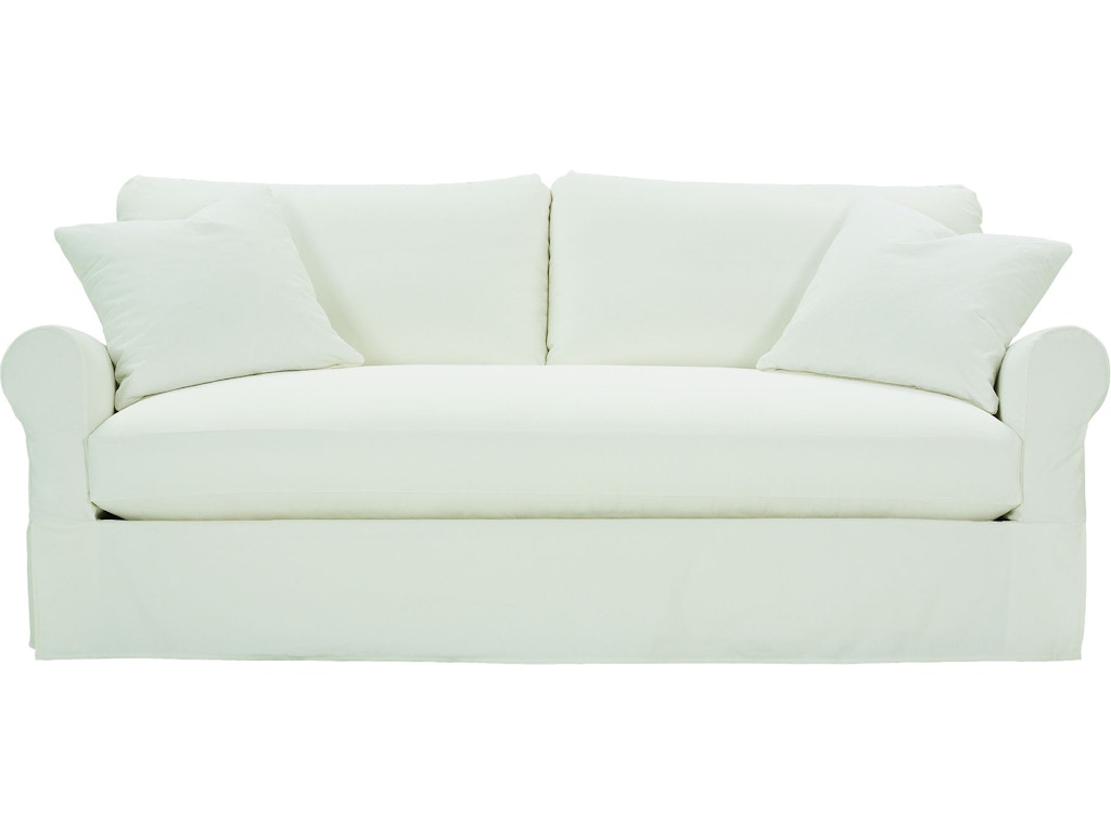 Vincent Slipcovered Bench Cushion Sofa