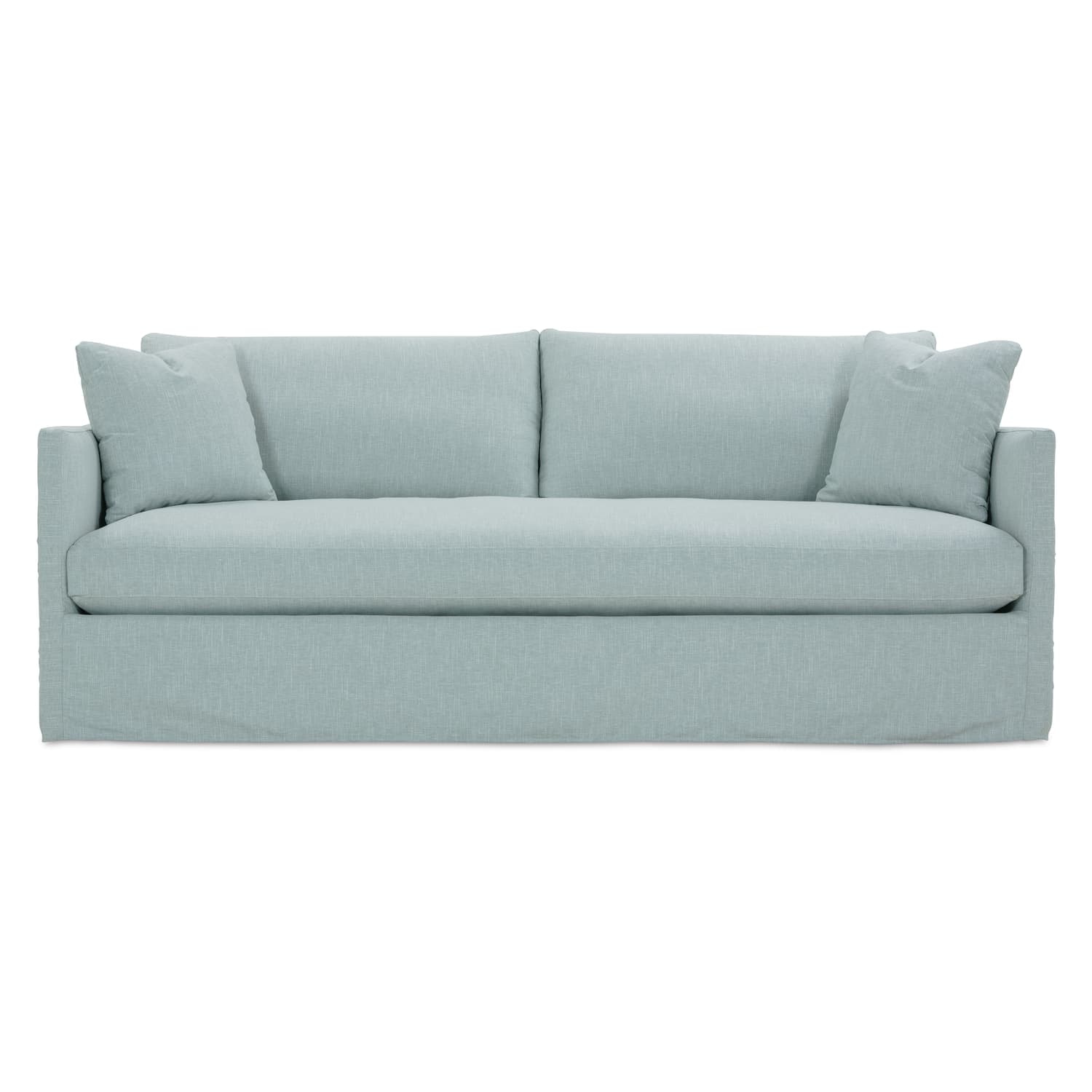 Rowe Serena 92 Inch Slip Sofa Bench Cushion 