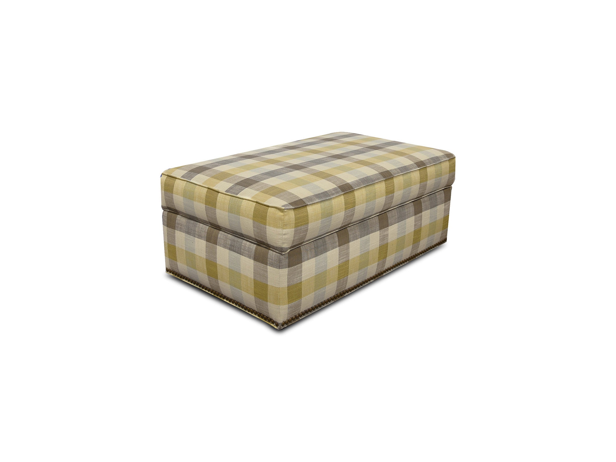 England Living Room Macy Storage Ottoman with Nails 2A2081N England Furniture New Tazewell TN