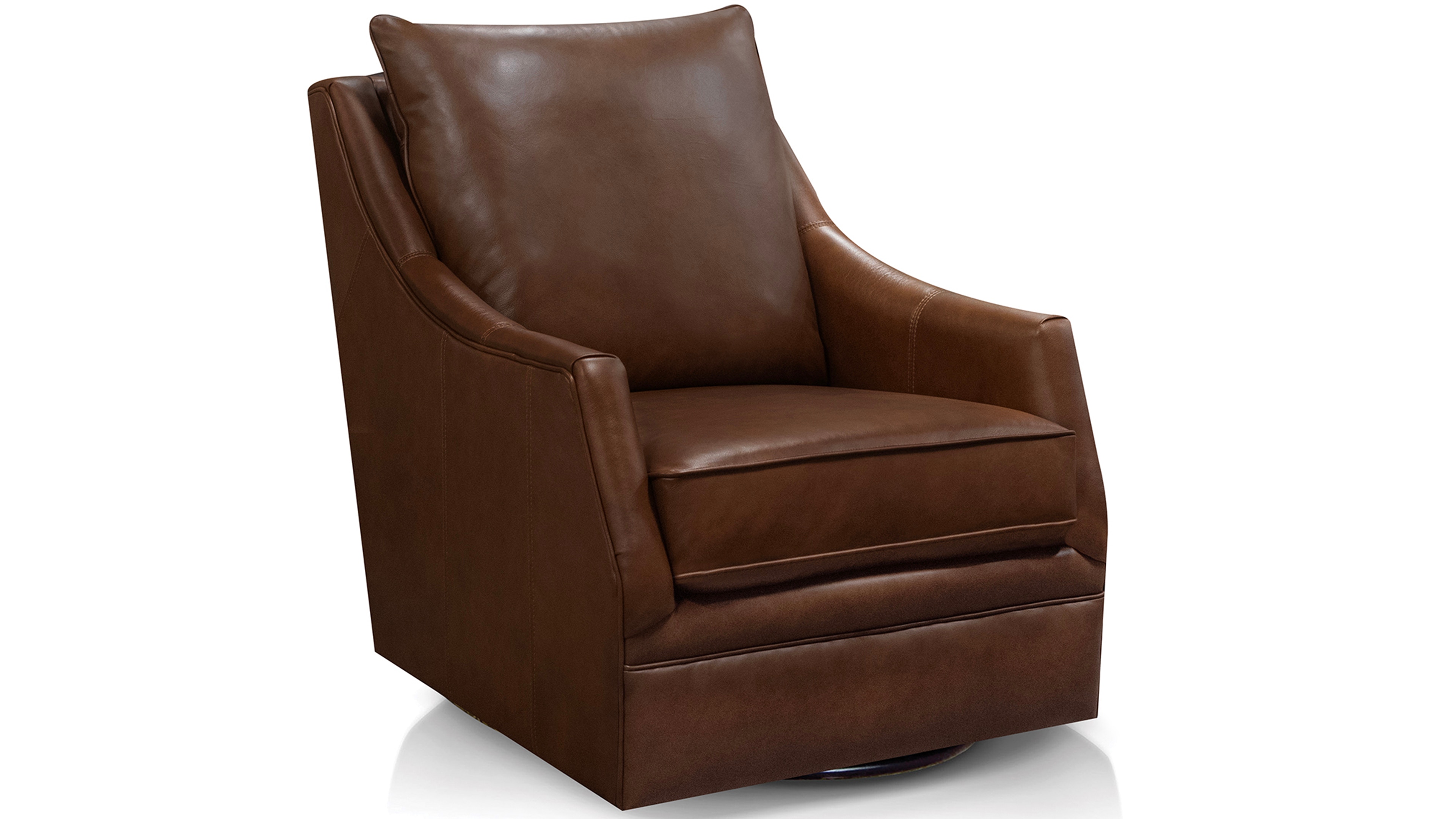 England Living Room Nessa Leather Swivel Glider 2J071AL - England