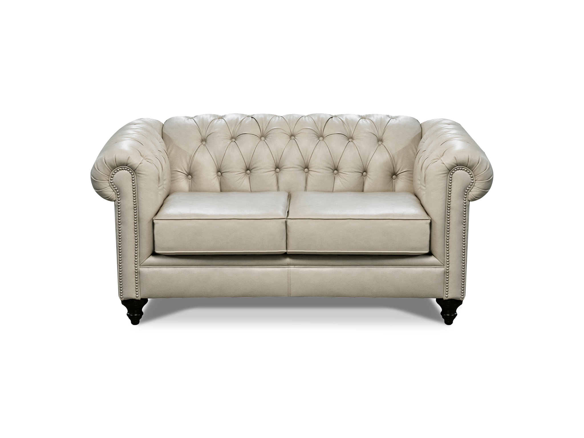 England Brooks Loveseat with Nails 4H06LSN