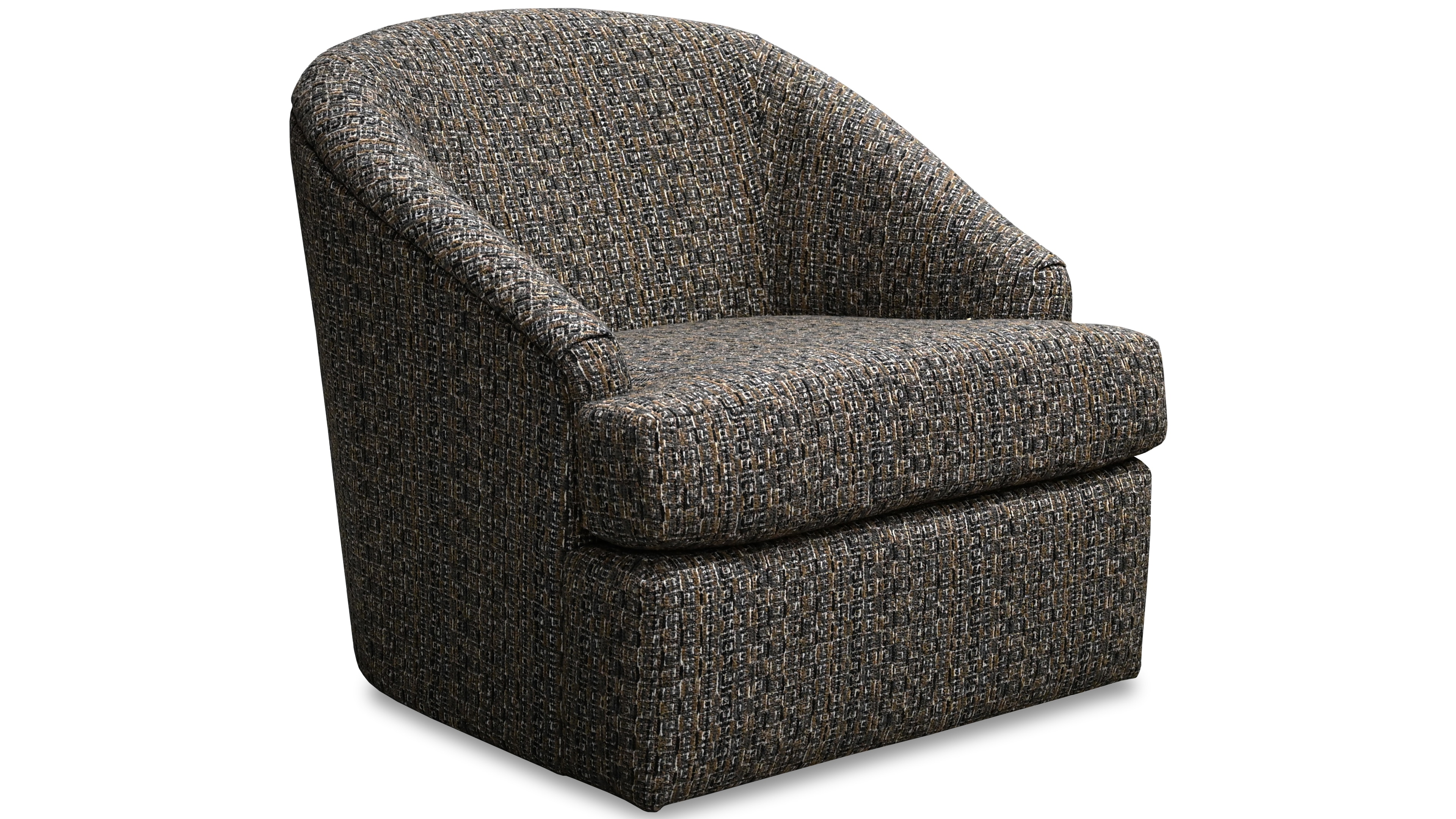England Living Room Julien Leather Swivel Chair 5J069AL - England