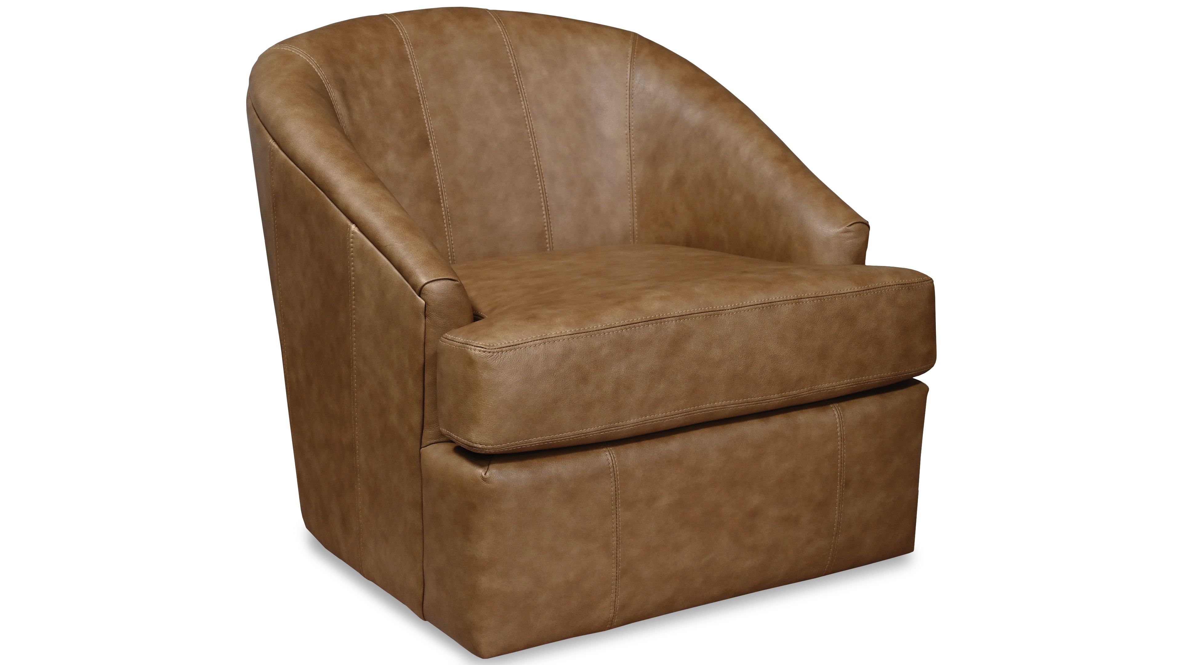 England Living Room Julien Leather Swivel Chair 5J069AL - England