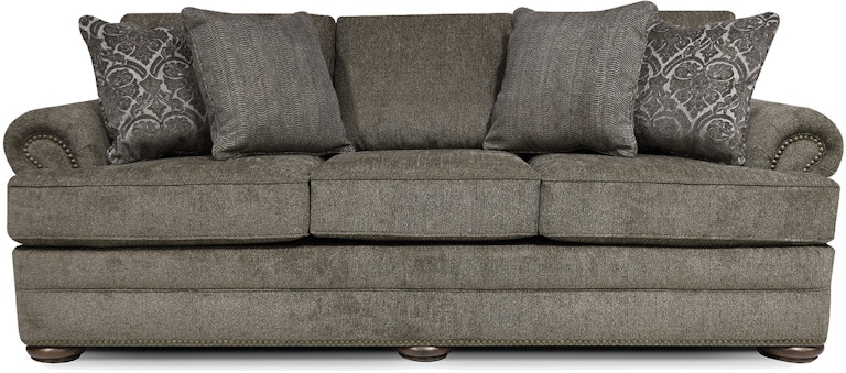 England Living Room Knox Sofa With Nails 6m05n England Furniture
