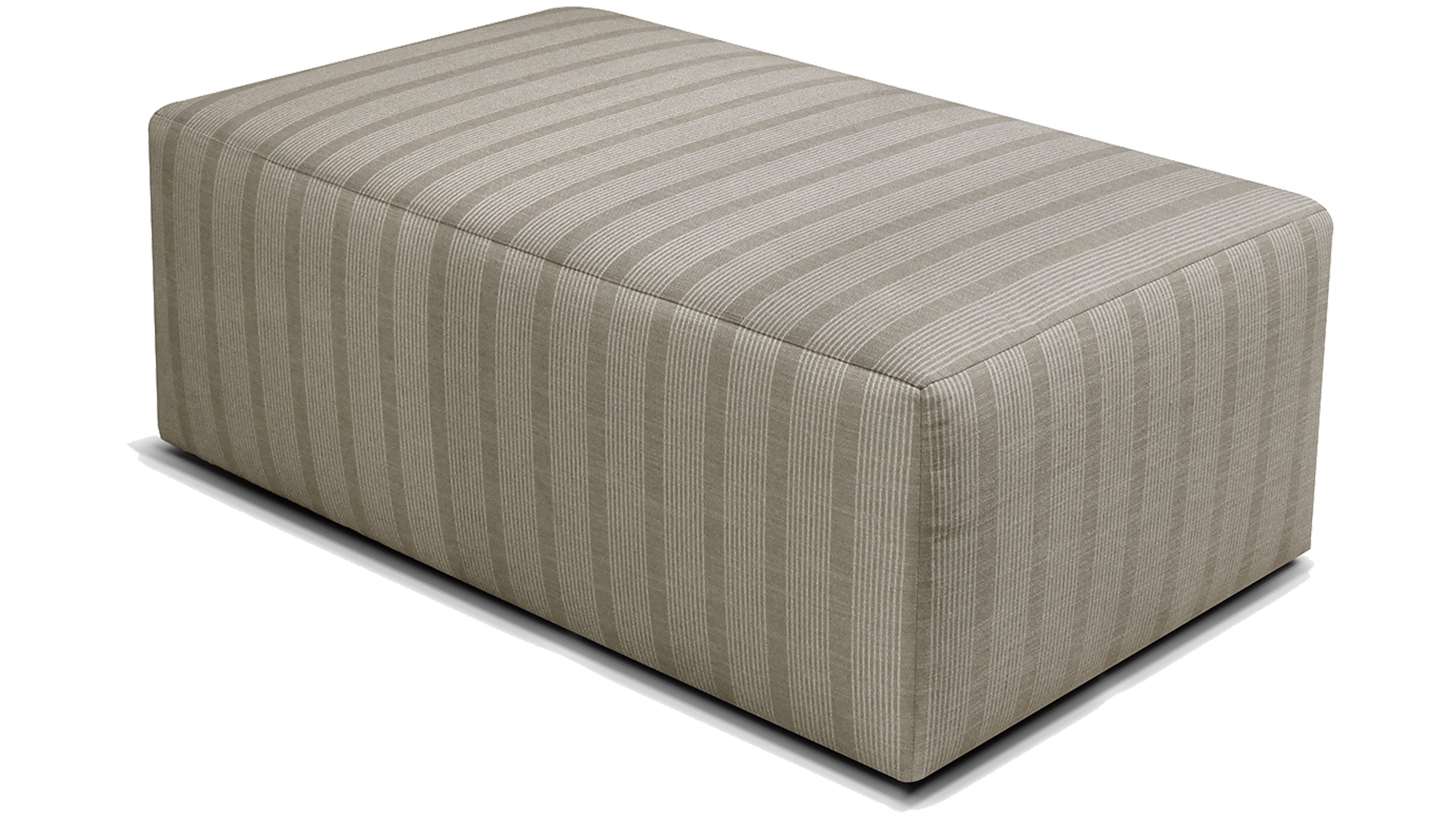 Striped cocktail deals ottoman