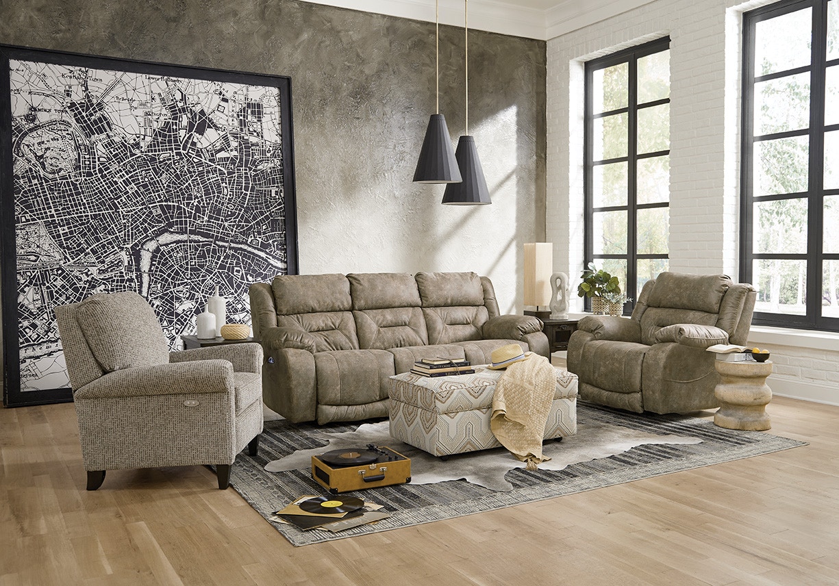 England Living Room EZ9B00 Double Reclining Sofa EZ9B01 Lynch