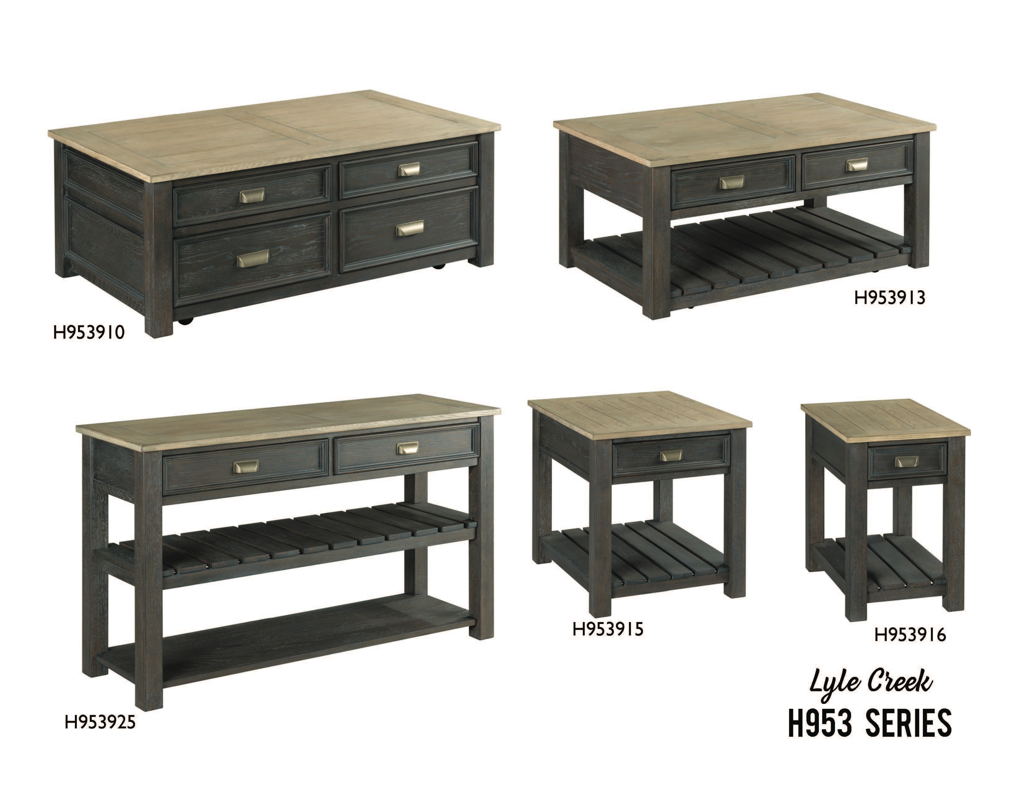 theo テオ langdon belgium 黒&ダークグレー コンビ England Living Room Lyle Creek H953 - England Furniture - New