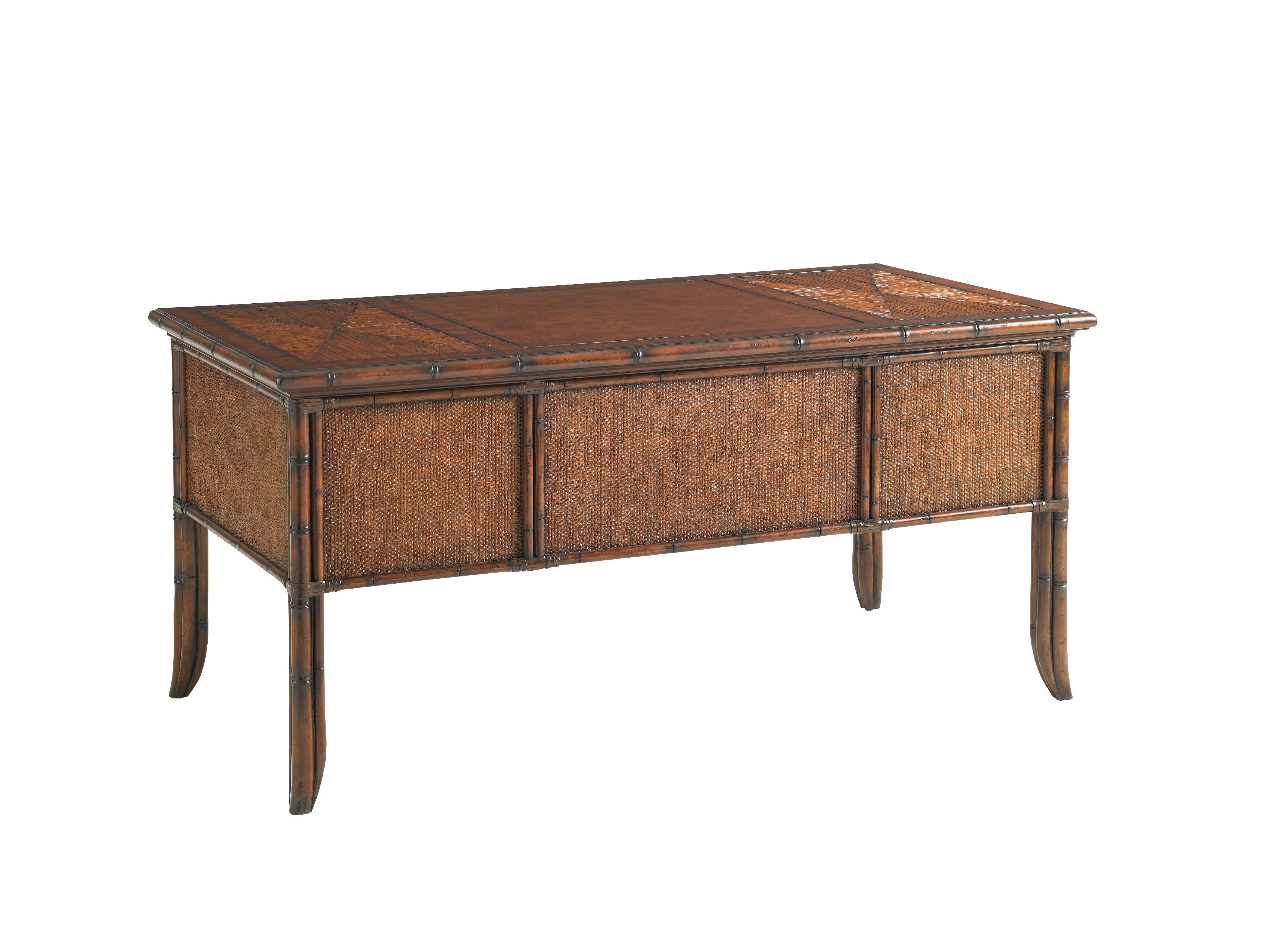 Sligh Home Office Paradise Isle Writing Desk 293SA410 Hickory