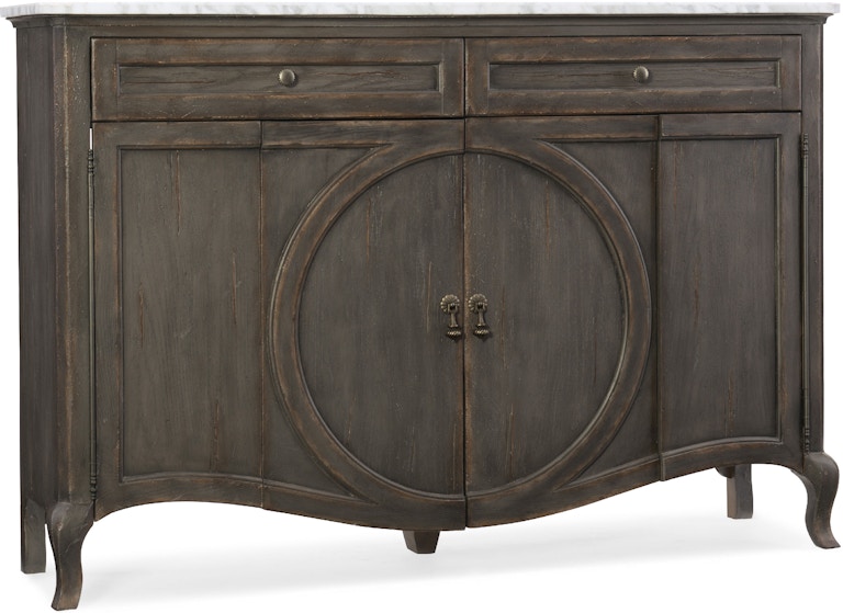 Hooker Furniture Melange Melange Four-Door Two-Drawer Credenza 1610-85005-GRY