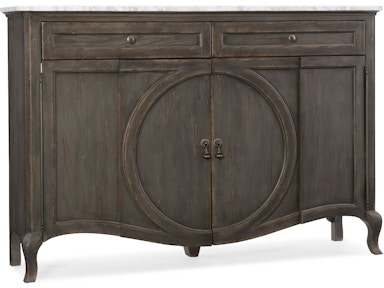 Hooker Furniture Arabella Four-Door Two-Drawer Credenza 1610-85005-GRY