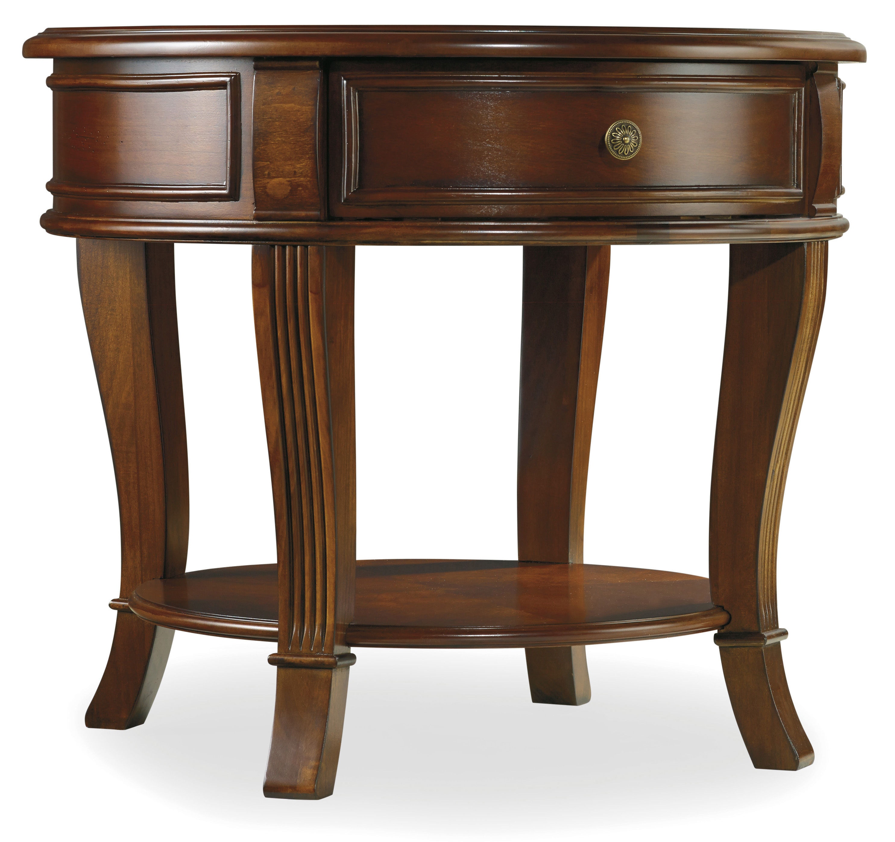 half round nightstand