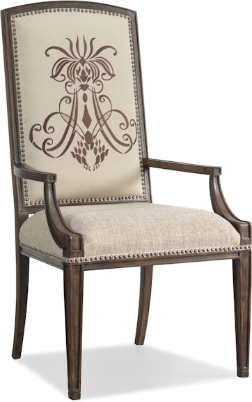 Hooker Furniture Rhapsody Rhapsody Insignia Arm Chair 5070-75400