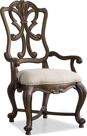 Hooker Furniture Rhapsody Rhapsody Wood Back Arm Chair 5070-75401