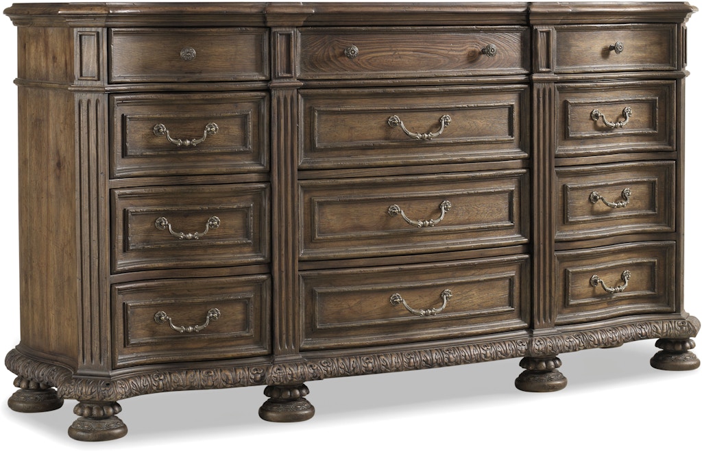 Hooker Furniture Bedroom Rhapsody Twelve Drawer Dresser 507090002