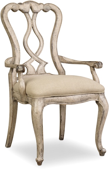 Hooker Furniture Chatelet Splatback Arm Chair - 2 per carton/price ea 5350-75400 5350-75400