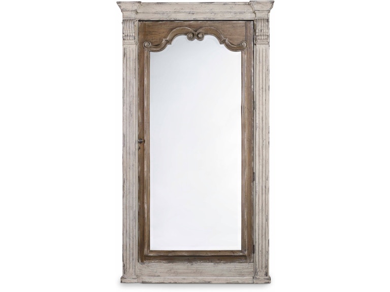 Hooker Furniture Chatelet Floor Mirror w/Jewelry Armoire Storage 5351-50003 5351-50003