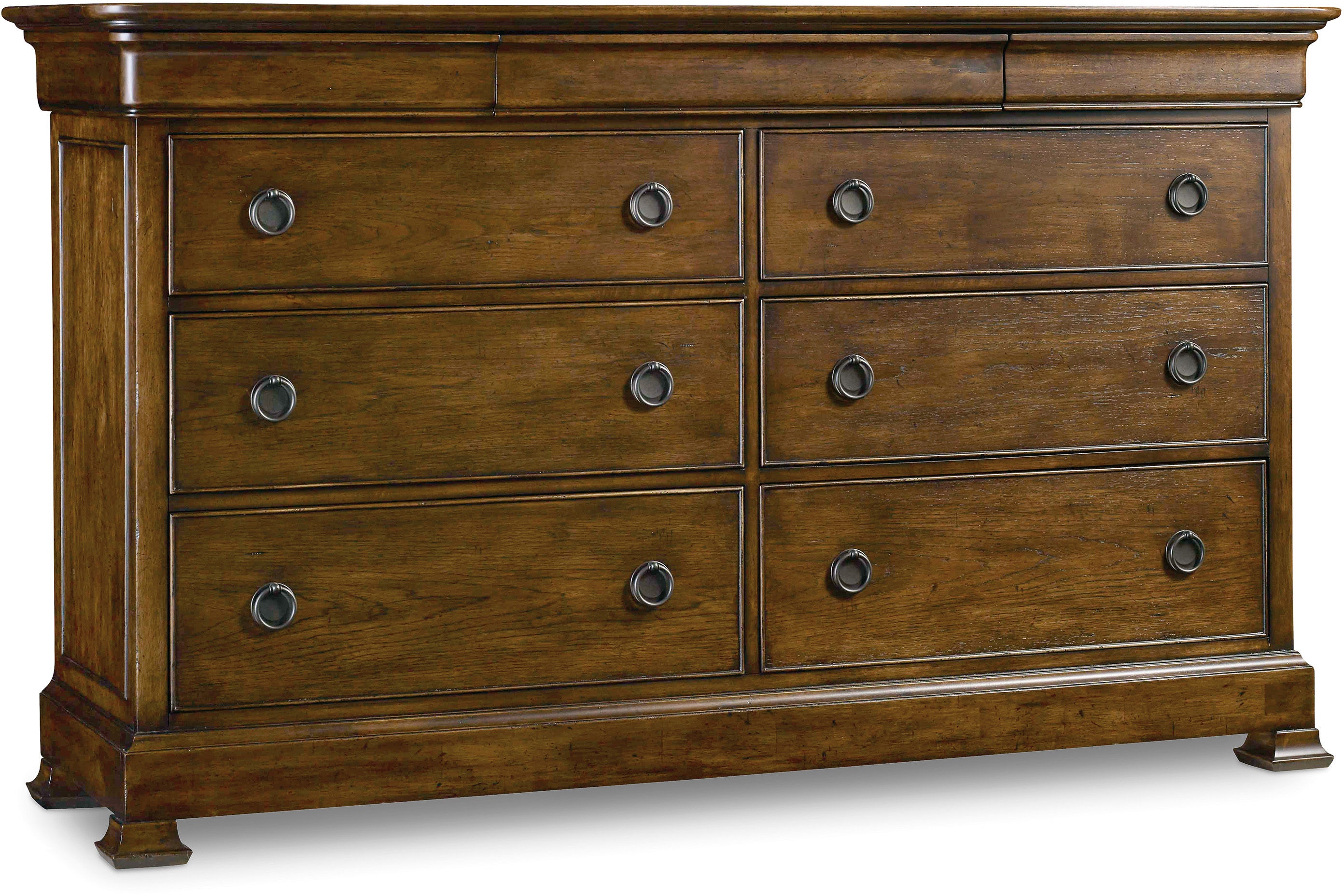 Hooker Furniture Bedroom Archivist NineDrawer Dresser 544790002