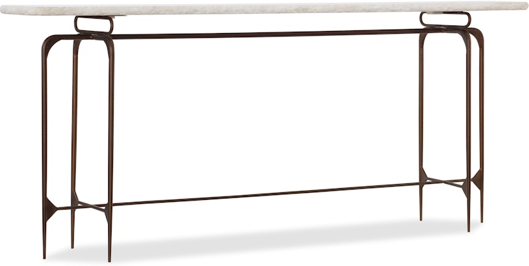 Hooker Furniture 5633-85 Skinny Metal Console 5633-85001-WH