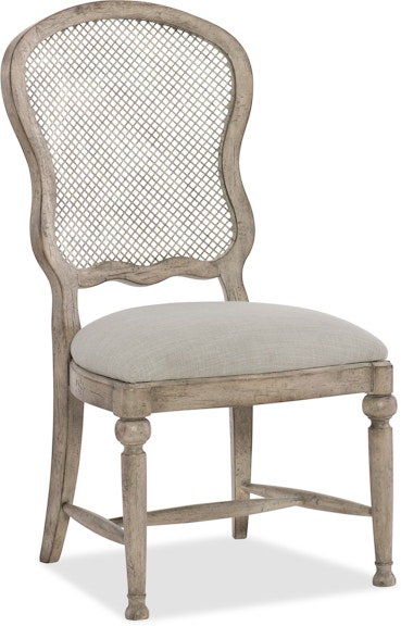 Hooker Furniture Boheme Boheme Gaston Metal Back Side Chair 5750-75411-LTWD