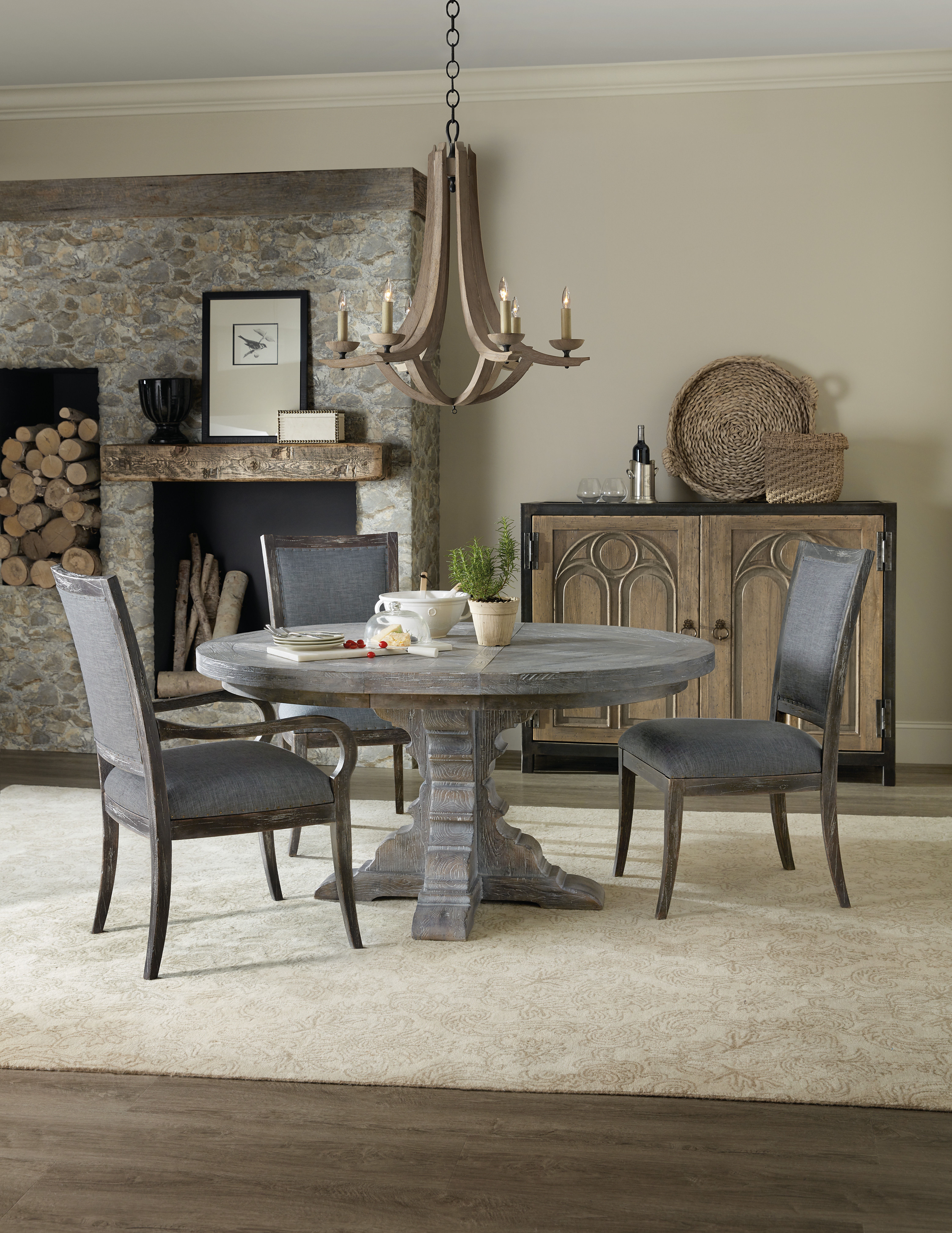 beaumont round dining table