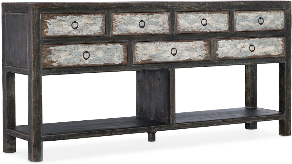 Hooker Furniture Living Room Three Drawer Thin Console