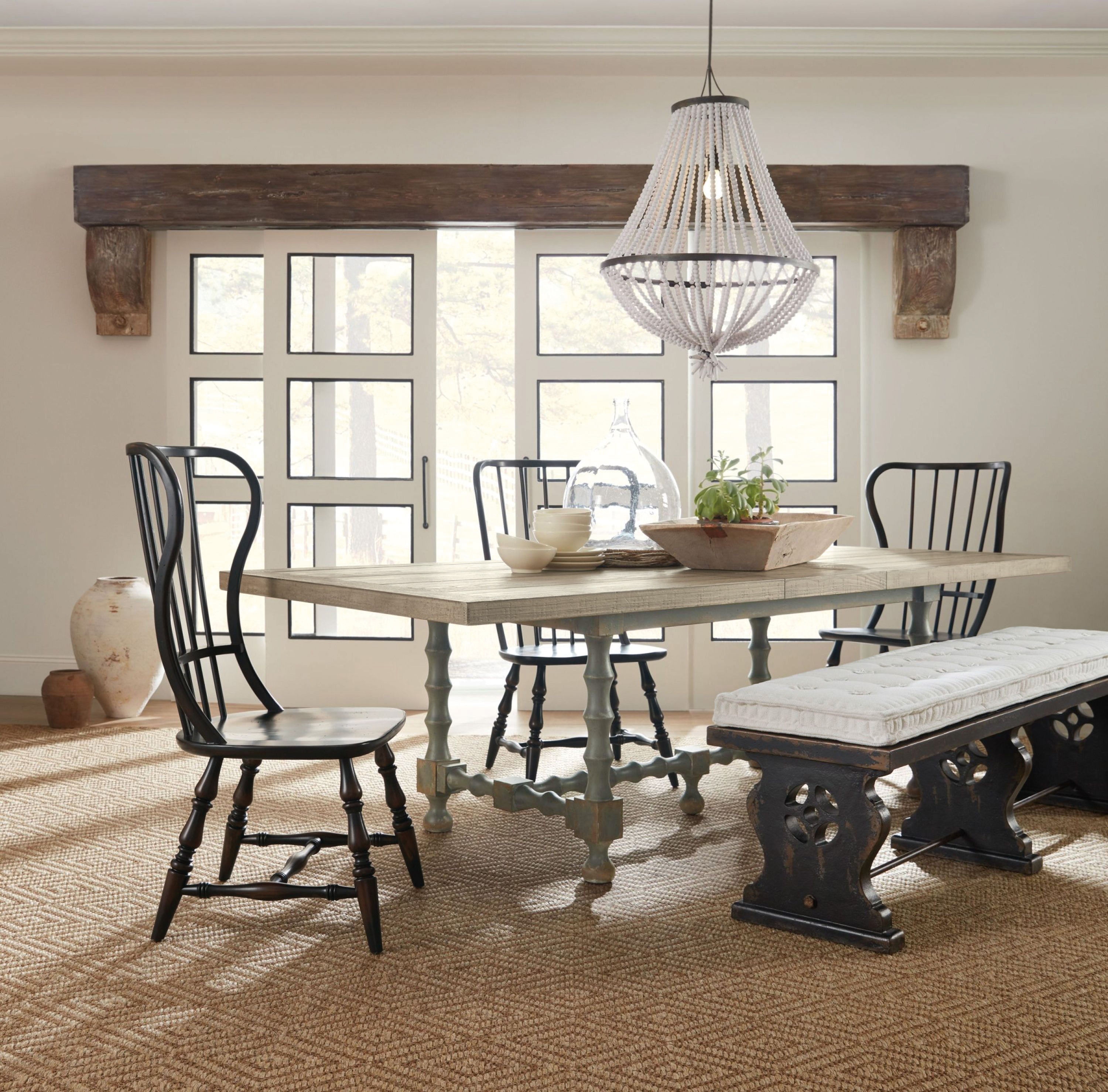 white and chrome round coffee table