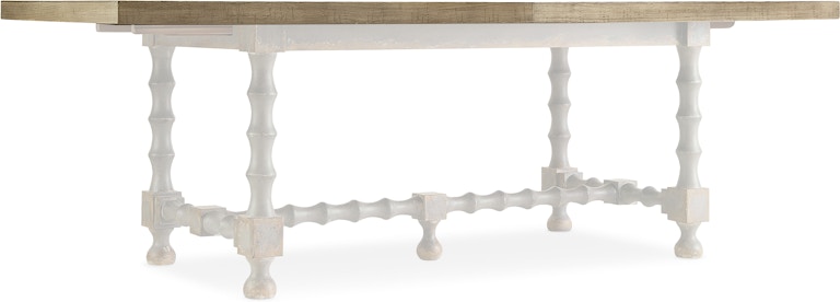 Hooker Furniture Ciao Bella 84in Trestle Table Top w/ 2-18in Leaves 5805-75200T-85 at Woodstock Furniture & Mattress Outlet