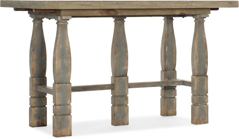 Hooker Furniture Ciao Bella Friendship Table- Natural/Gray 5805-75206-85 5805-75206-85