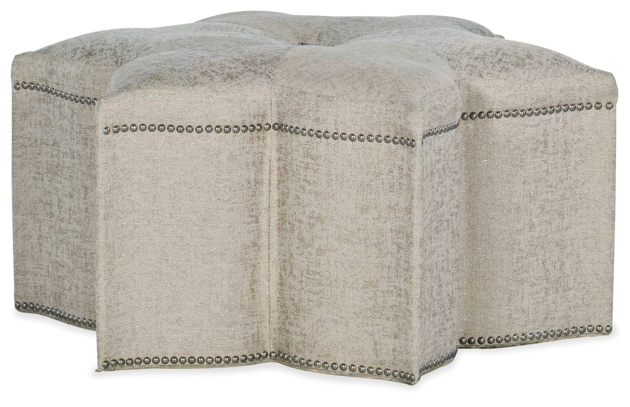 Hooker Furniture Living Room Sanctuary Star of the Show Ottoman  5875-52001-95