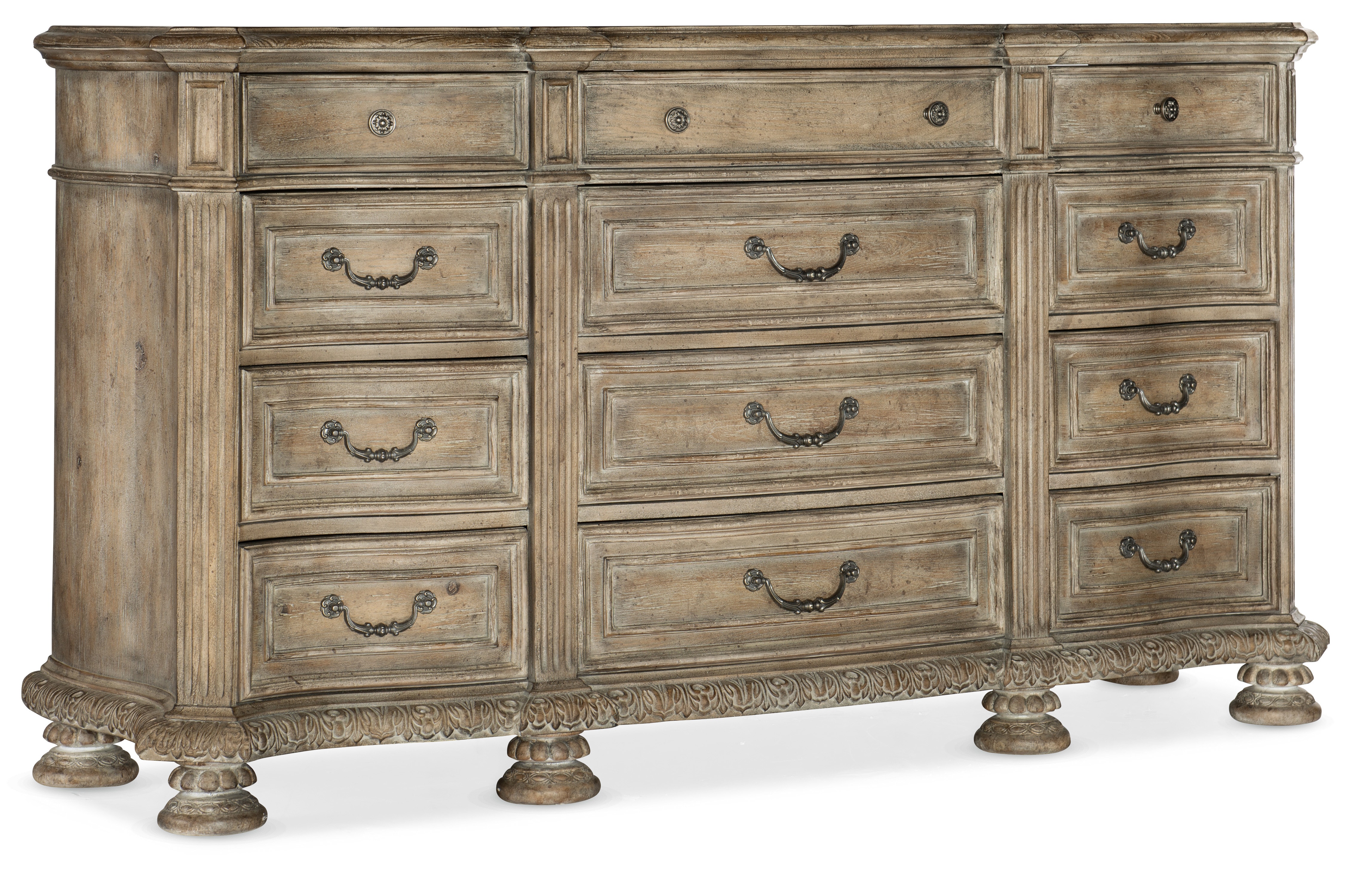 Hooker Furniture Bedroom Castella Twelve Drawer Dresser 5878-90002-80