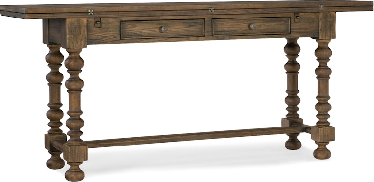 Hooker Furniture Hill Country Bluewind Flip-Top Console Table 5960-85001-BRN