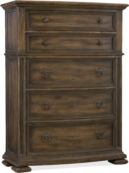 Hooker Furniture Hill Country Gillespie Five-Drawer Chest 5960-90010-MULTI