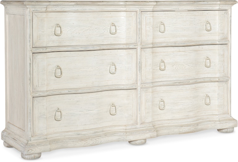 Hooker Furniture Traditions Six-Drawer Dresser 5961-90002-02 901610339