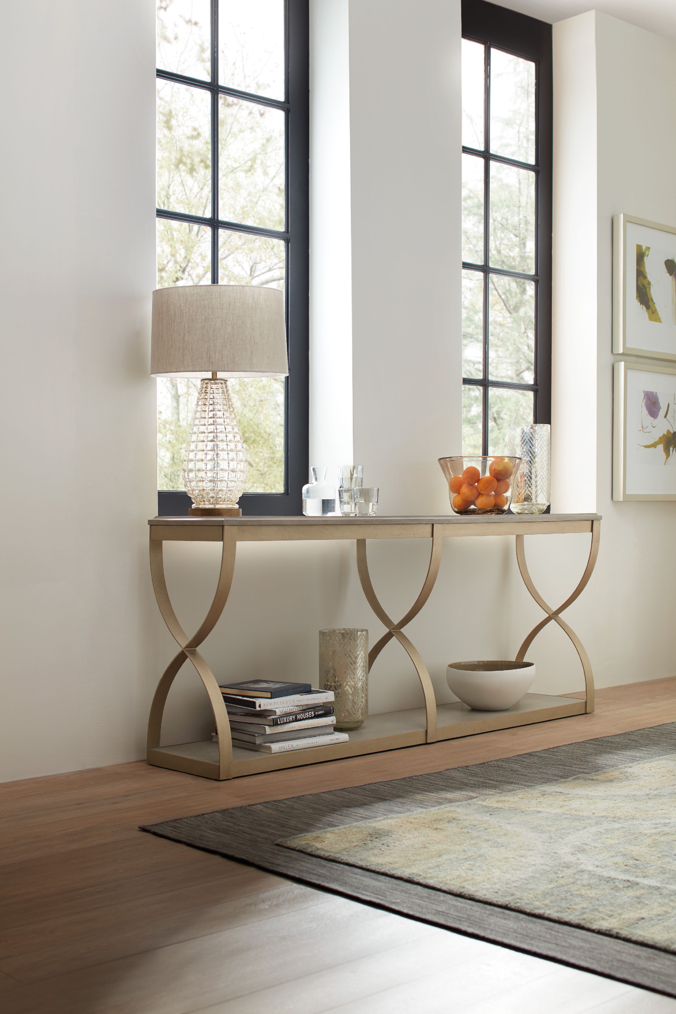 Hooker Furniture Living Room Elixir Console Table 5990-85001-LTWD 