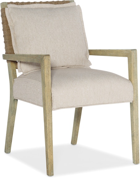 Hooker Furniture Surfrider Woven Back Arm Chair-2 per ctn/price ea 6015-75301-80 6015-75301-80