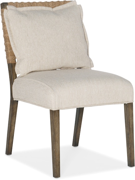 Hooker Furniture Sundance Sundance Woven Back Side Chair-2 per ctn/price ea 6015-75311-89