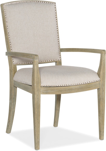 Hooker Furniture Surfrider Surfrider Carved Back Arm Chair-2 per ctn/price ea 6015-75401-80
