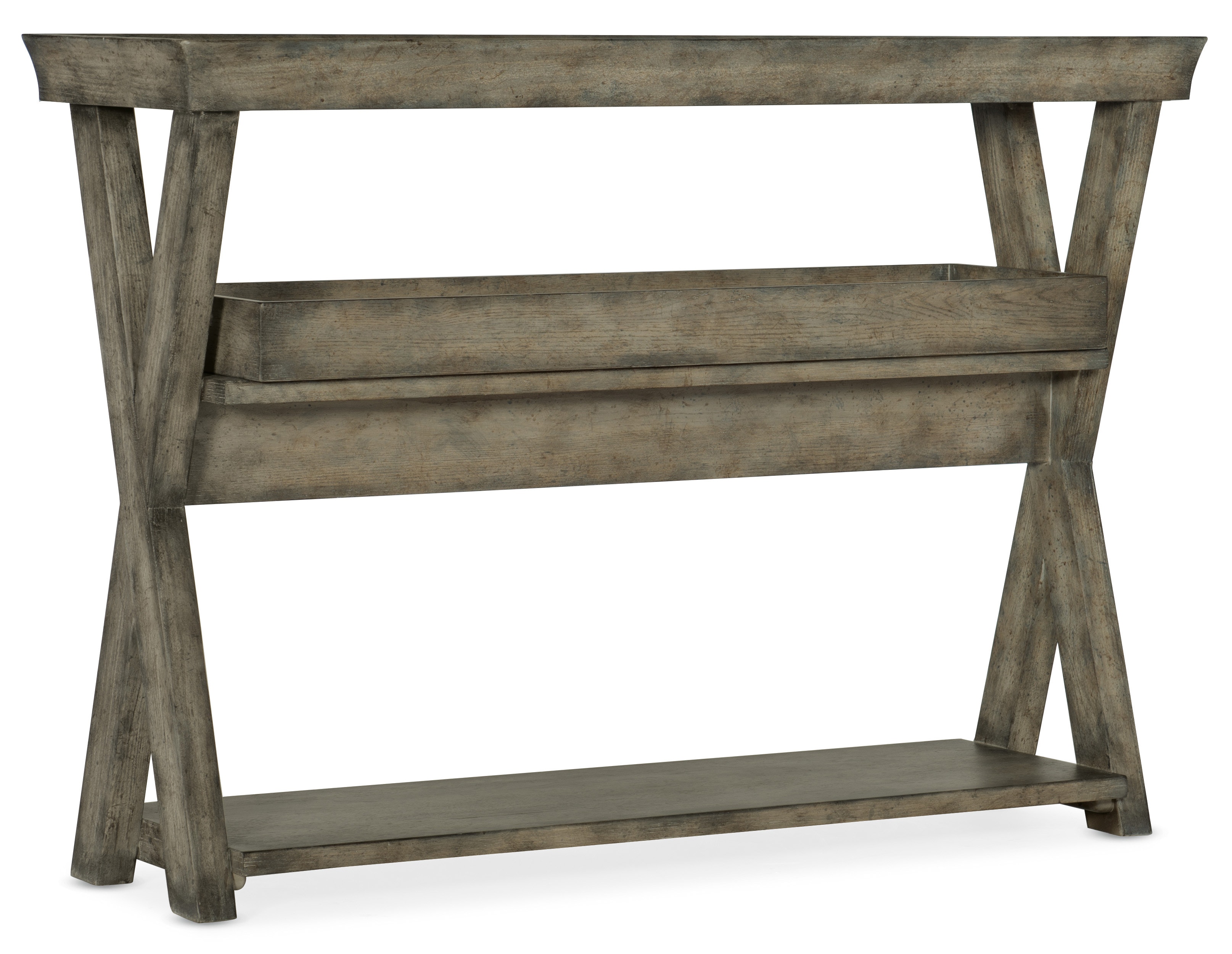 Hooker Furniture Living Room Alfresco Pertuso Tray Top Consulate